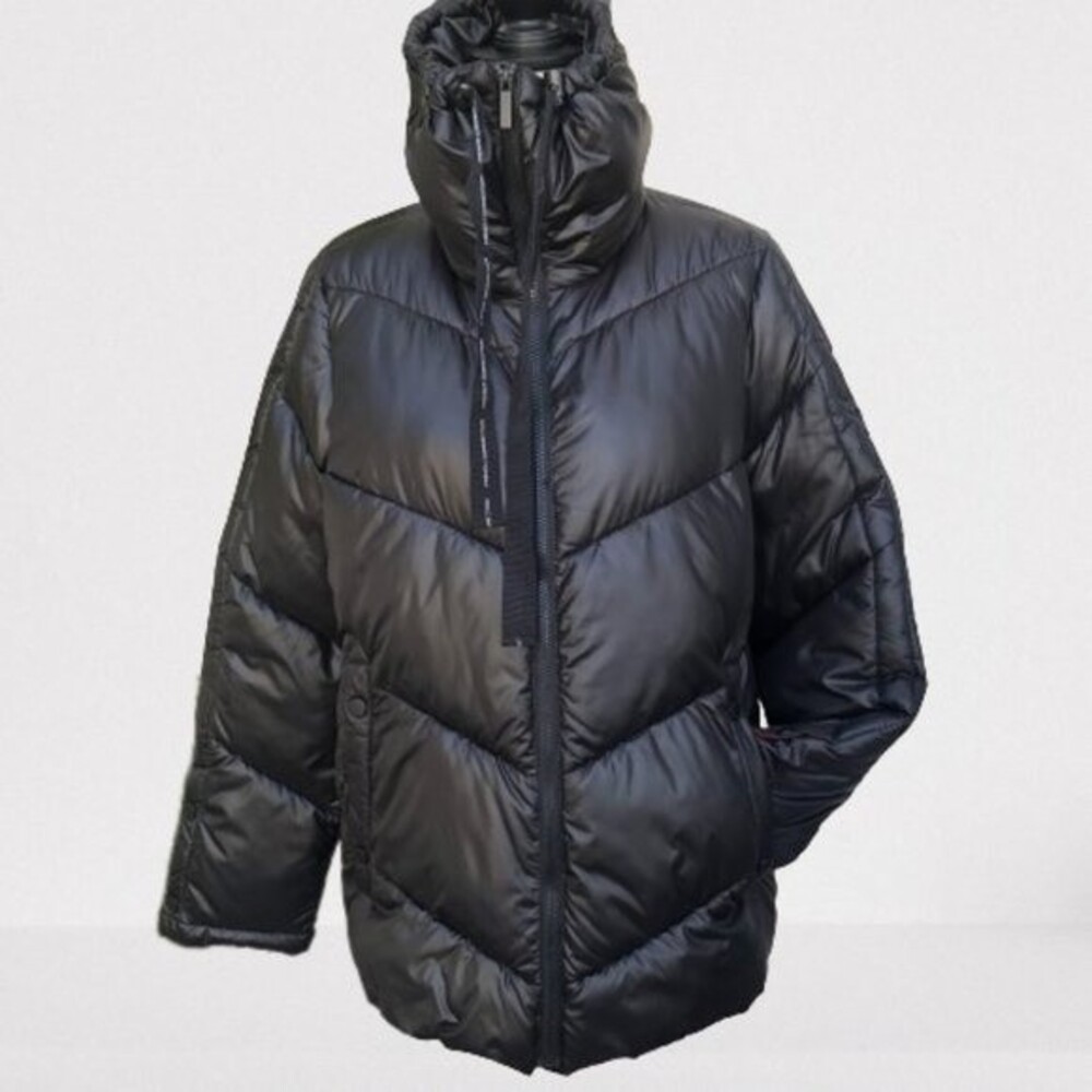 French Connection Women's Black Lightweight Puffer Jacket Coat‎ Size L